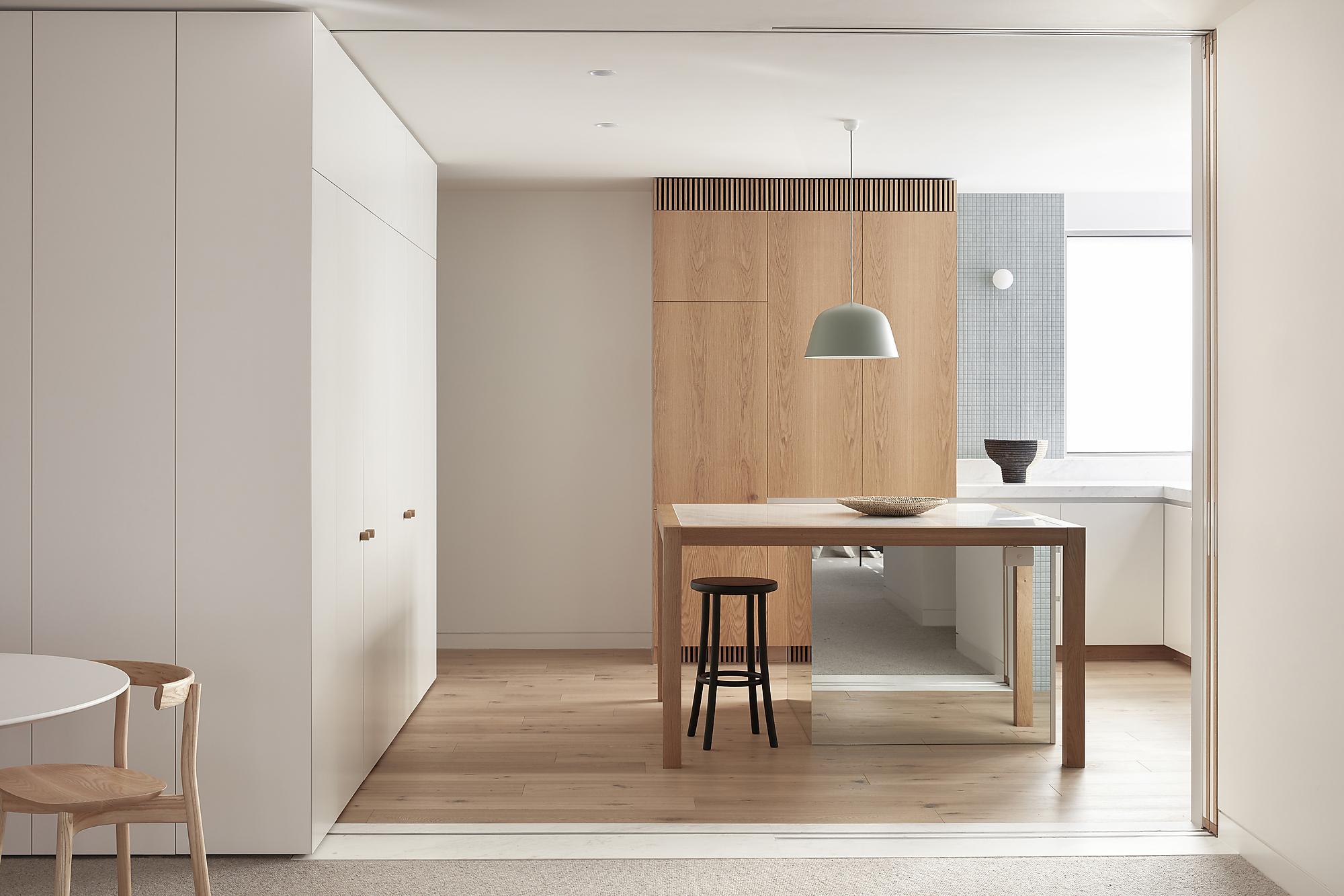 Interior photograph of Darling Apartment by Sean Fennessy